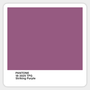 Pantone 18-3025 TPG Striking Purple Sticker